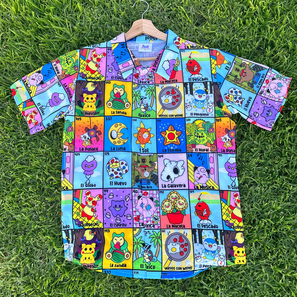 Lottery Bingo Button-Up Shirt