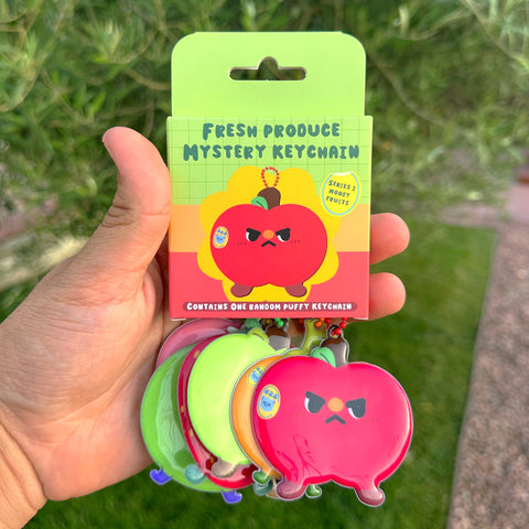 Moody Fruit Keychain Blund Box