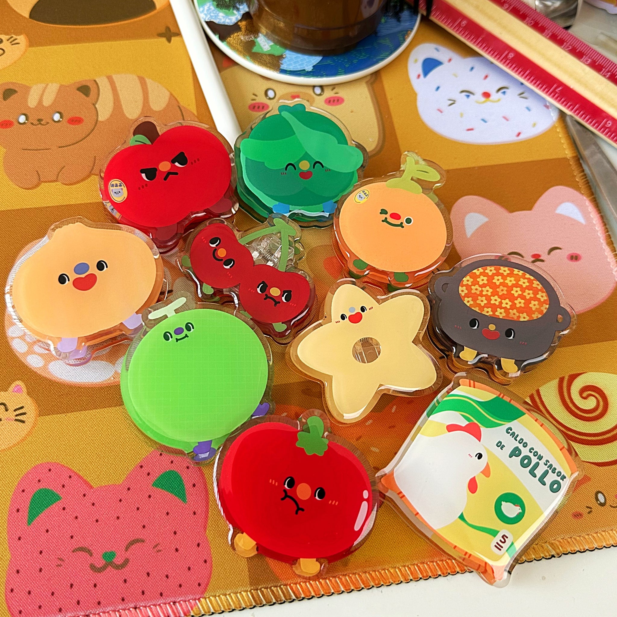 Acrylic Epoxy Clips