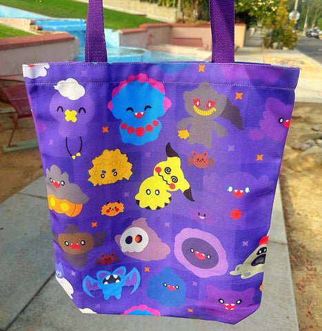 Ghost Canvas Tote Bag