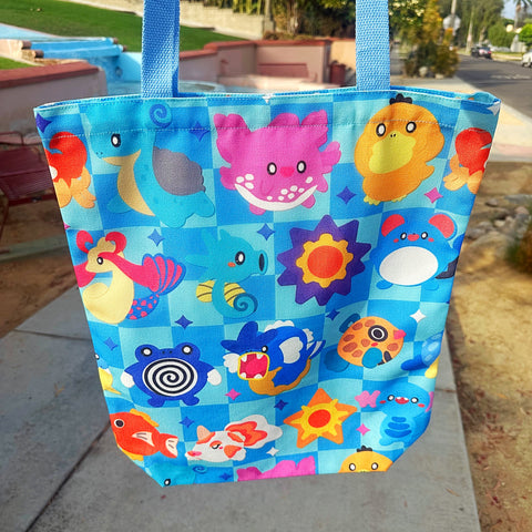 Water Friends Canvas Tote Bag