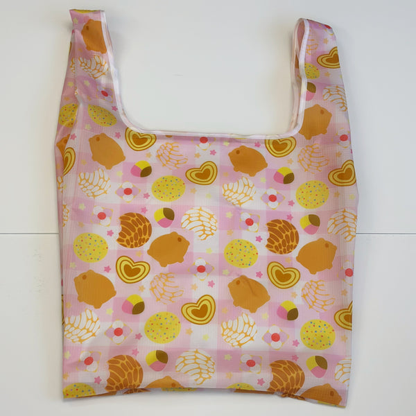 Pan Dulce Folding Tote (Pink)