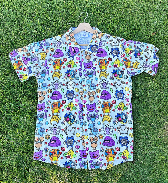 Monsters Button-Up Shirt