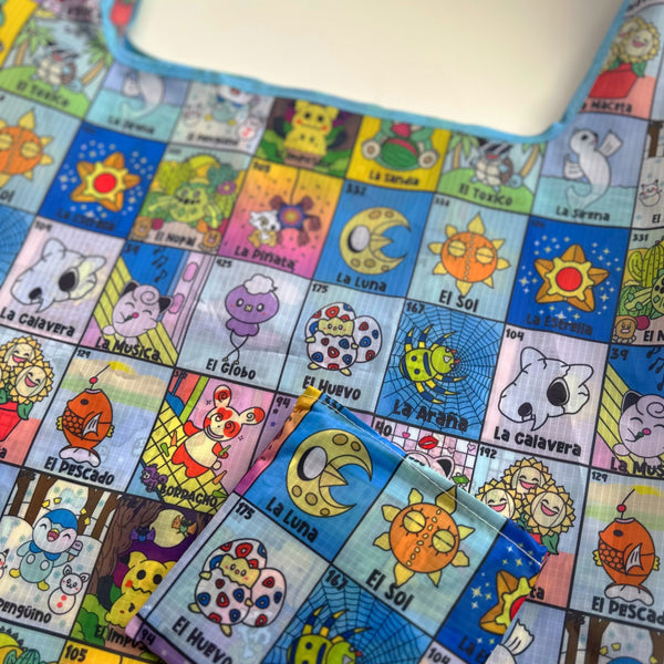 Lottery Bingo Folding Tote