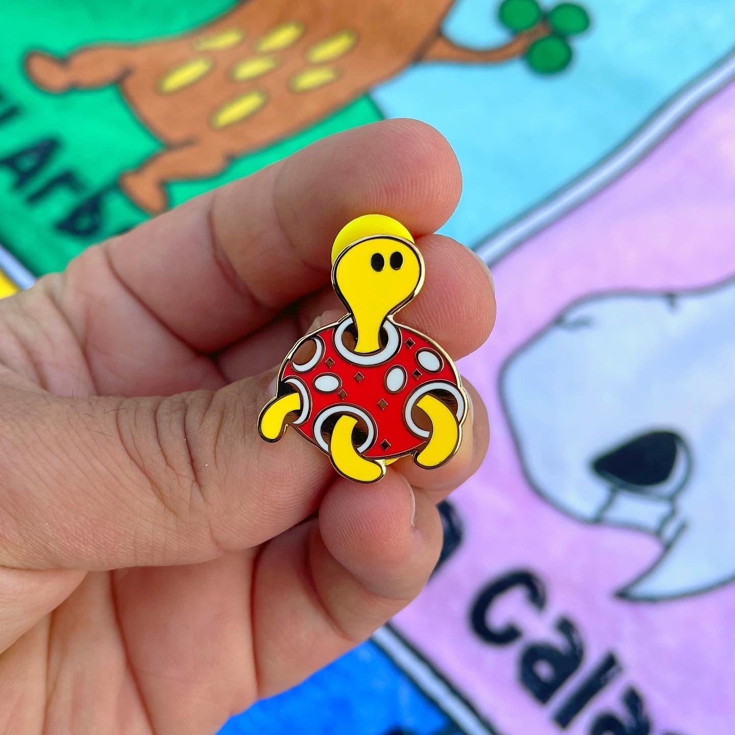 Shuckle pin