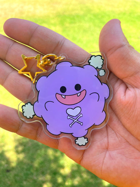 Koffing Epoxy keychain