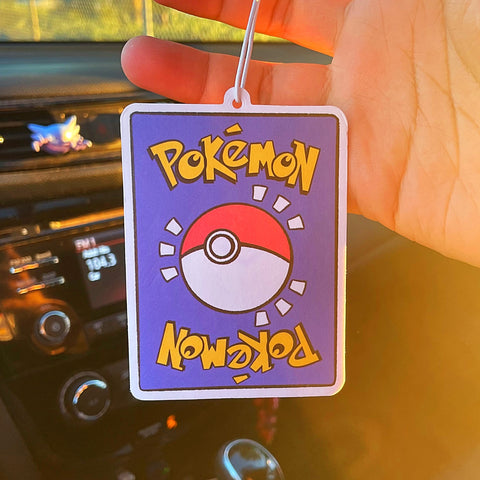 Poke Card Air Freshener