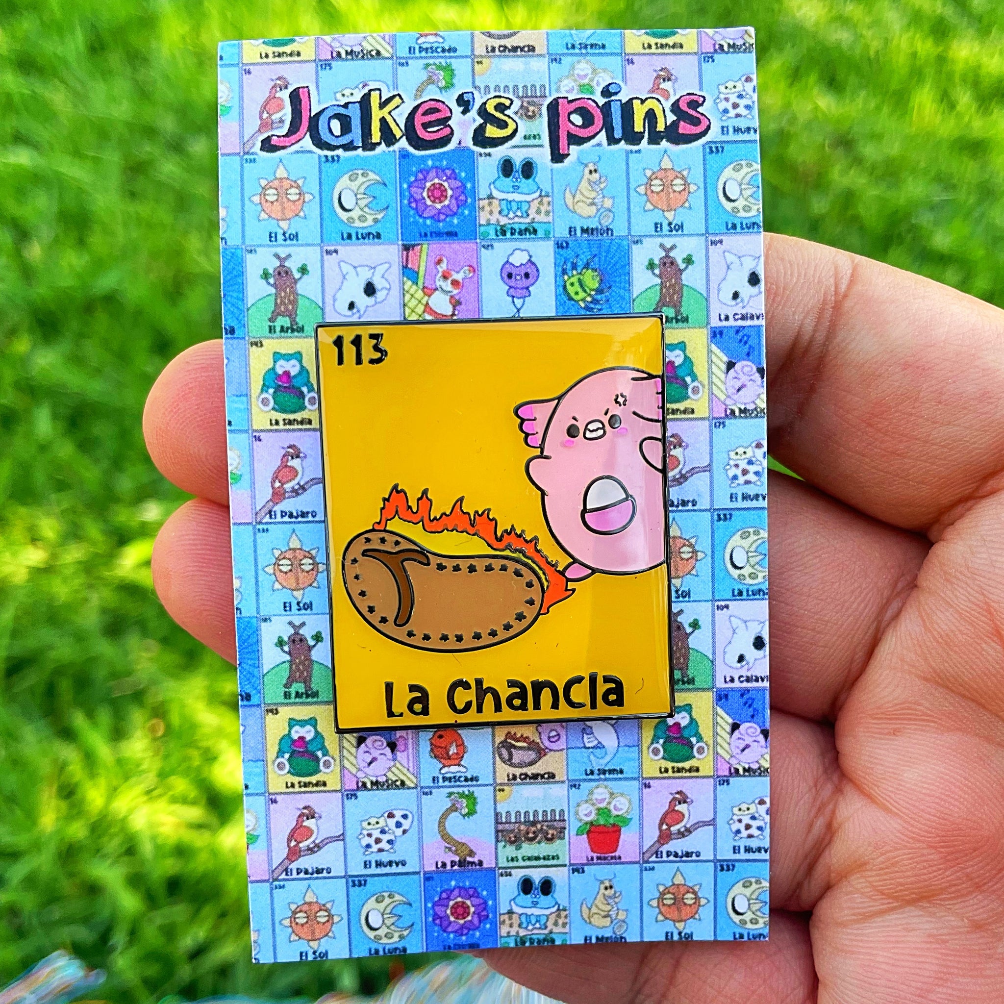 Loteria Chancla pin